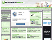 Tablet Screenshot of prestaresoldi.com